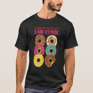 T-shirt Découvrez mon demi-pack 5 et 12 Donut