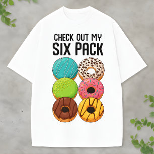 T-shirt Découvrez mon donut six pack Cadeau drôle pour ama