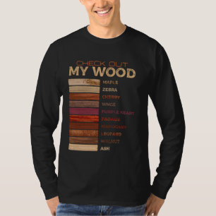 T-shirt Découvrez Mon menuisier menuisier de bois W