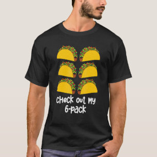 T-shirt Découvrez Mon Pack Fitness Taco Mexicaine Gym Pr