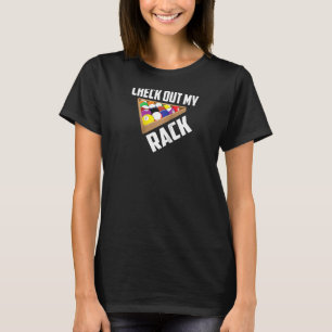 T-shirt Découvrez Mon Rack Cute Billiard Fans Funky Pool G