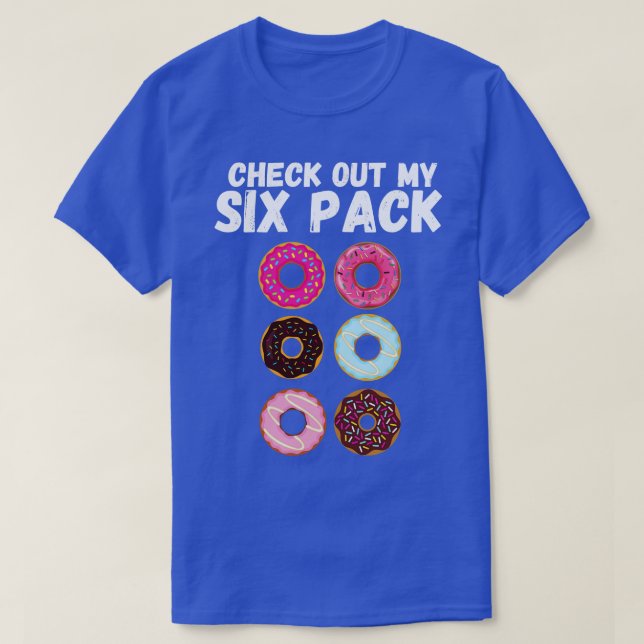 T-shirt Découvrez Mon Sixpack (Design devant)