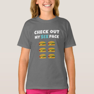 T-shirt Découvrez My Six Pack.. de Burgers