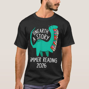 T-shirt Découvrez une histoire de lecture d'été 2026 Livre