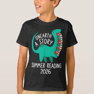 T-shirt Découvrez une histoire de lecture d'été 2026 Livre