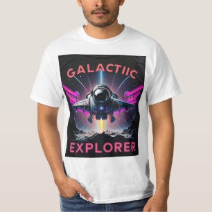 T-shirt "Découvrir au-delà : Explorateur Galactique"