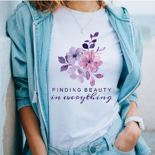 T-shirt Découvrir La Beauté En Tout
