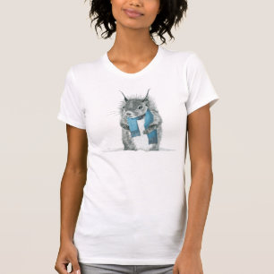 T-shirt d'écureuil de hippie