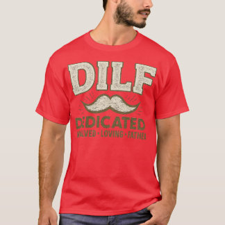 T-shirt Dédié Impliqué Père Amoureux