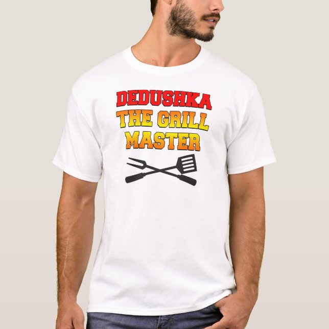T-shirt Dedushka Grill Master (Devant)