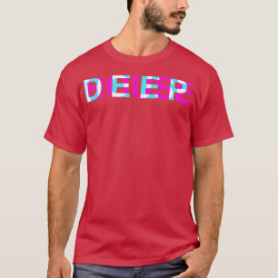 T-shirt Deep House - Illusion optique Glitch EDM