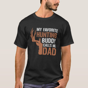 T-shirt Deer Hunter Buddy M'Appelle Papa Drôle Hunter Papa