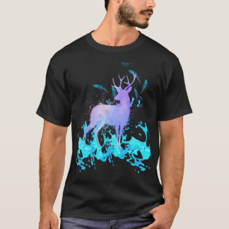 T-Shirt deer snow