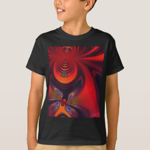 T-shirt Déesse ambre - passion d'orange et d'or