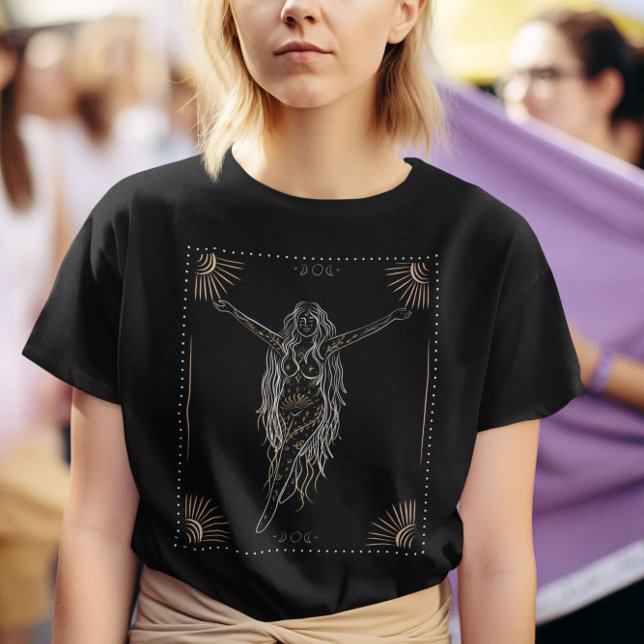 T-shirt Déesse céleste (Créateur téléchargé)
