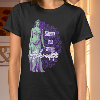 T-shirt Déesse cool Noire