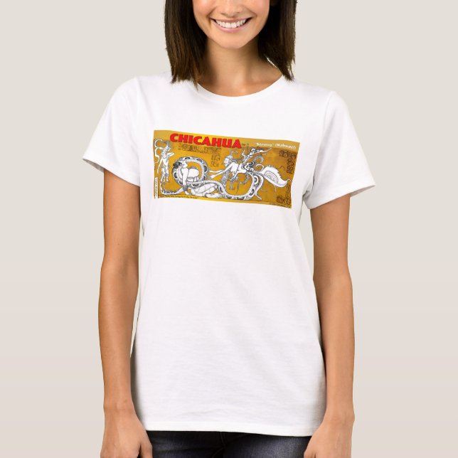 T-shirt Déesse de lune et son serpent (Devant)