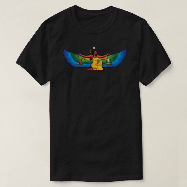 T-shirt Déesse de Maat de la vérité (Design devant)
