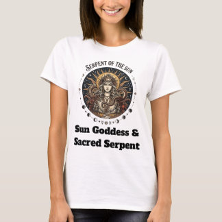 T-shirt Déesse du Soleil & Serpent Sacré