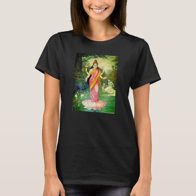 T-shirt déesse Lakshmi (Devant)