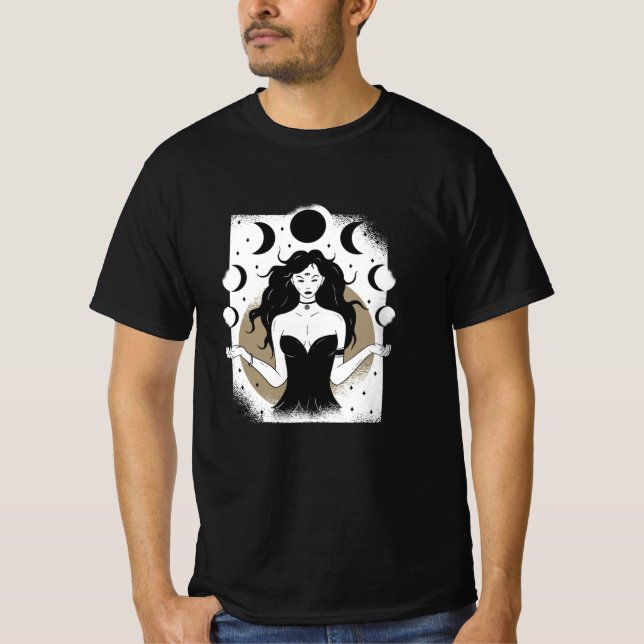 T-shirt Déesse lunaire (Devant)