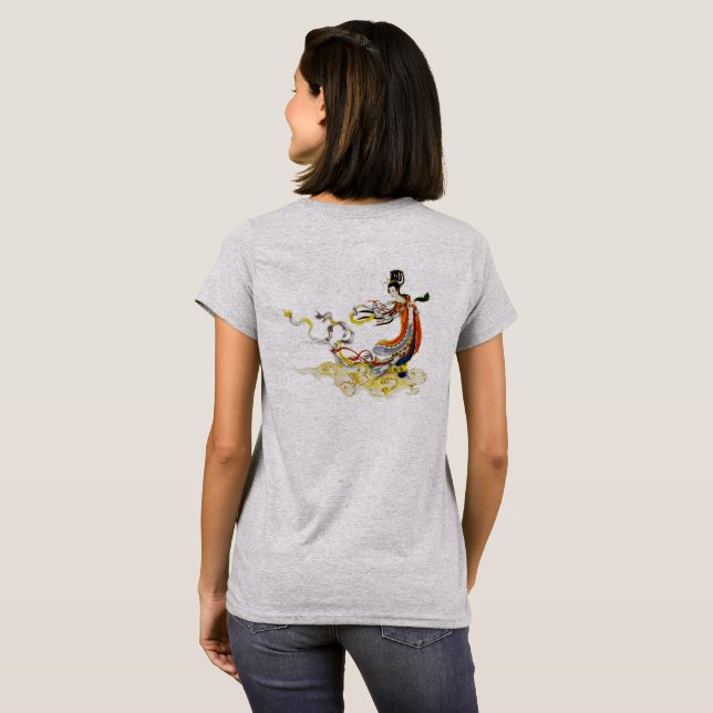 T-shirt Déesse mythologique (Dos entier)