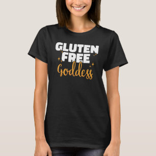 T-shirt Déesse sans gluten Sensibilisation à la maladie co