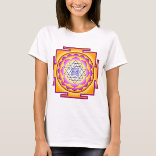T-shirt Déesse Shri Lalitha Tripura Sundari de Sri Chakra