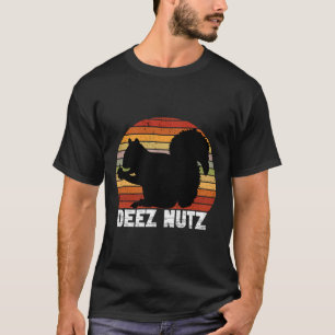 T-shirt Deez Nutz Casse-noix Écureuil Gopher Chipmunk Dees
