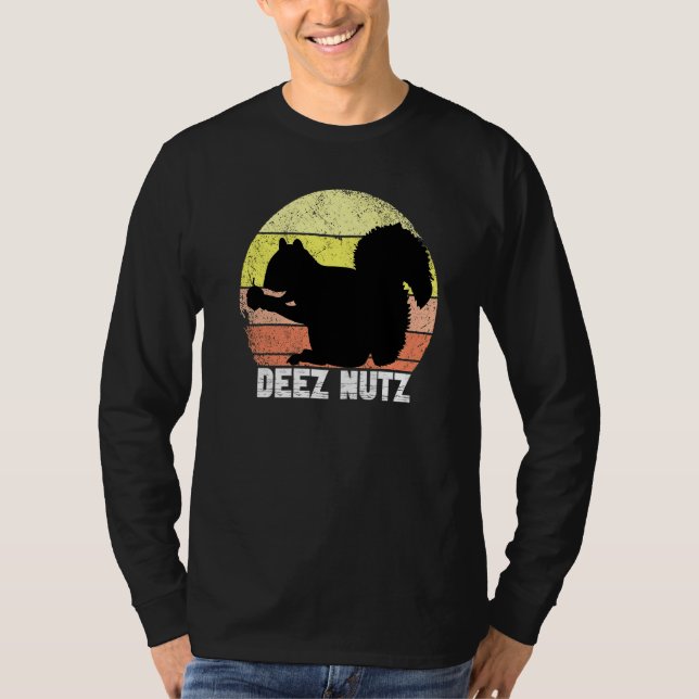 T-shirt Deez Nutz Gopher De Noël Dit Dees Nutz (Devant)
