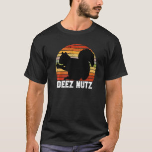 T-shirt Deez Nutz Noël Gopher  Disant Dees Nutz laid 