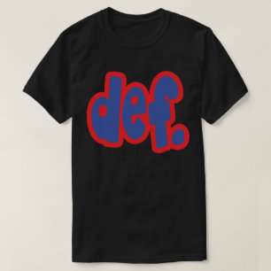 T-shirt déf.
