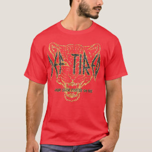 T-shirt Def fatigué versez du café sur moi parties scintil