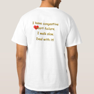 T-shirt Défaillance cardiaque congestive