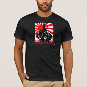 T-shirt DÉFENDEZ LA VIE !  Édition du kamikaze I