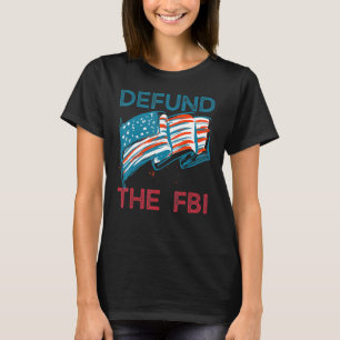 T-shirt Défendez Le Drapeau Américain Du FBI