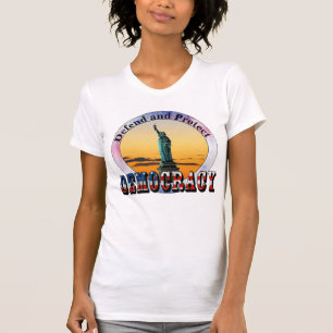 T-shirt Défendre et protéger la démocratie