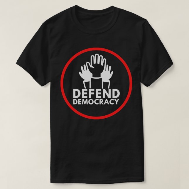 T-shirt Défendre la démocratie 15 (Design devant)