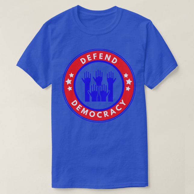 T-shirt Défendre la démocratie 24 (Design devant)