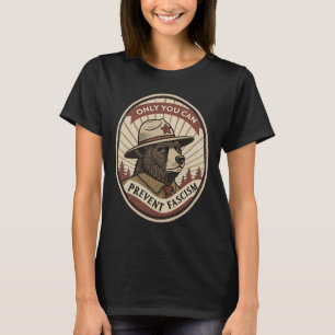 T-shirt Défendre la démocratie - Clic Vous seul pouvez emp