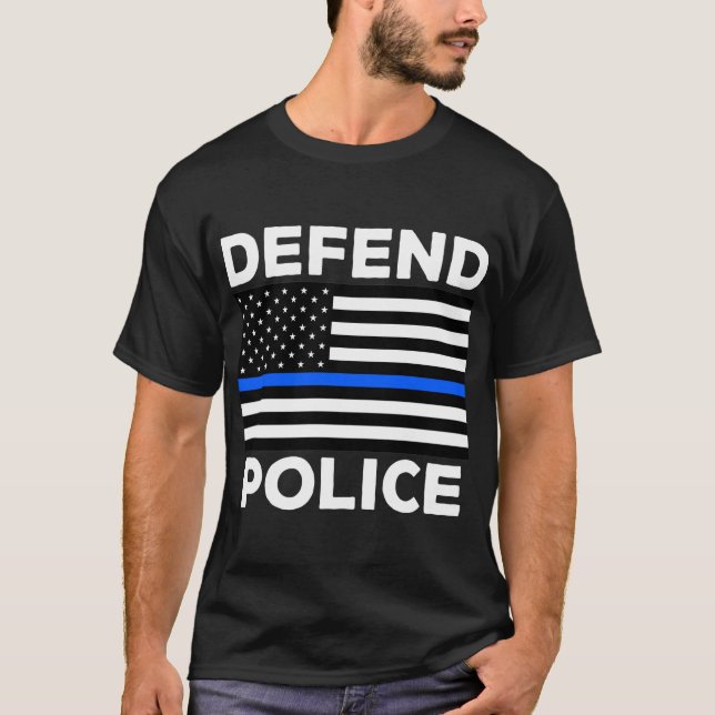 T-shirt Défendre la police (Devant)