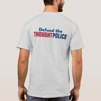 T-shirt Défendre la police réfléchie