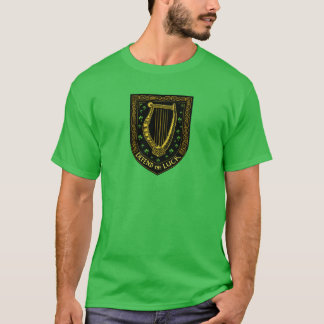 T-shirt Défendre le bouclier irlandais de la chance