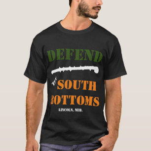 T-shirt Défendre le Sud des Bottoms Irlandais Shillelagh T