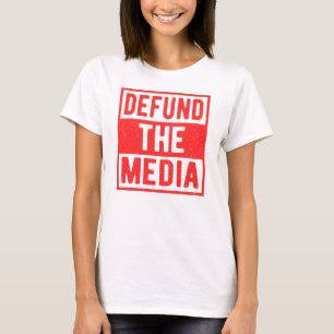 T-shirt Défendre les médias et les fausses nouvelles Man