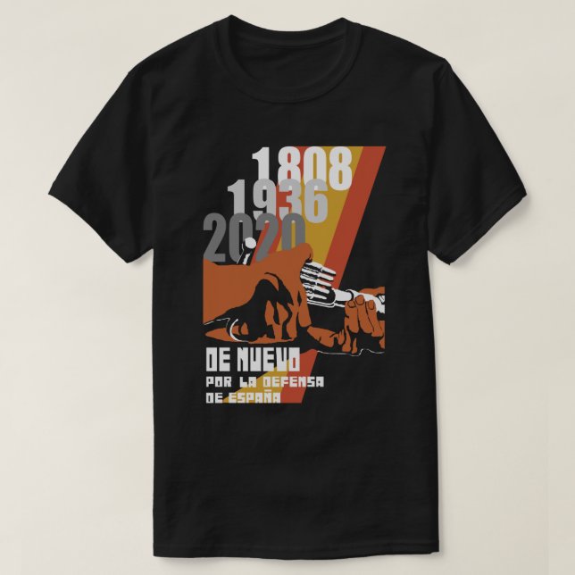 T-SHIRT DEFENSA DE ESPAÑA (Design devant)