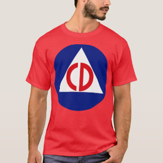 T-shirt Défense civile