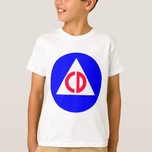 T-shirt Défense civile