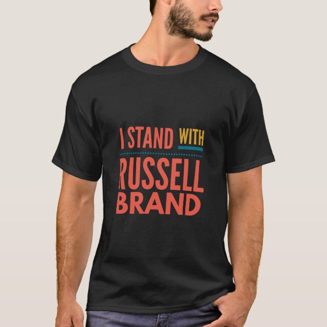 T-shirt défense de marque russell (Devant)