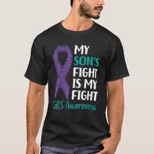 T-shirt Défenseur du combat de mon fils contre le syndrome